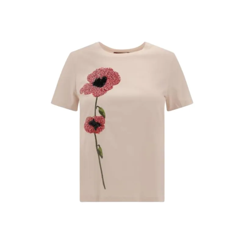 MaxMara Studio T Shirt Women's Beige-0