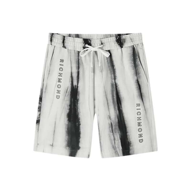 JOHN RICHMOND SS25 Casual Shorts Men's White Gray-0
