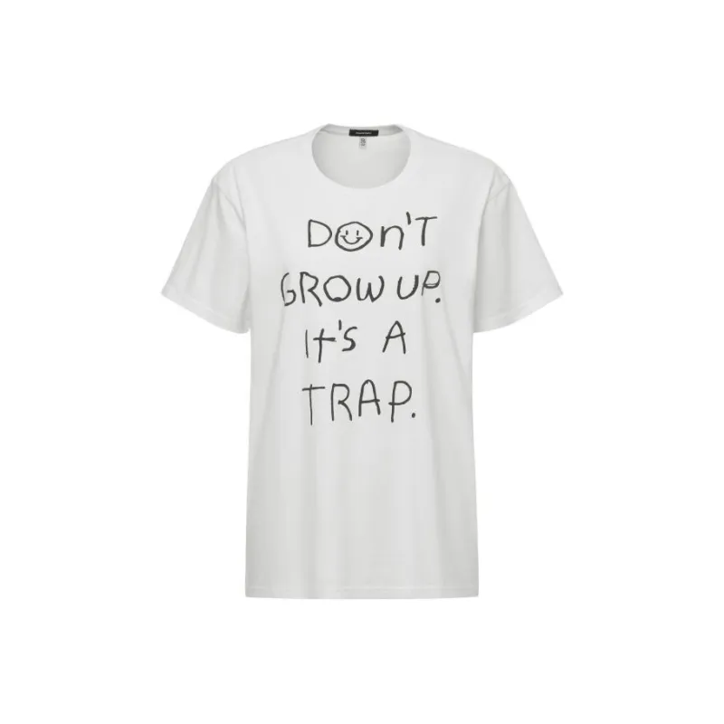 R13 Slogan print T shirt-0