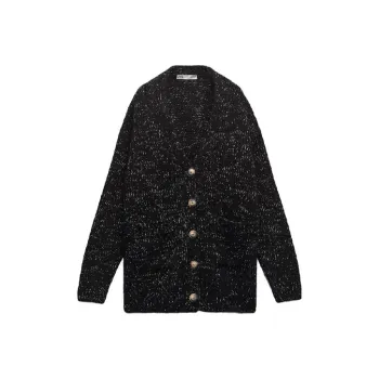 ZARA Sweater Women's Black/White