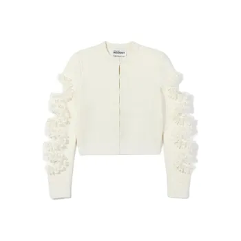 Self portrait Sweater Women's Pure White