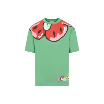 KENZO Boke Flower Printed Crewneck T Shirt