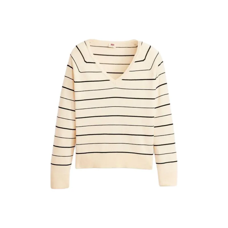 Levi’s Sweater Women's White Stripes-0