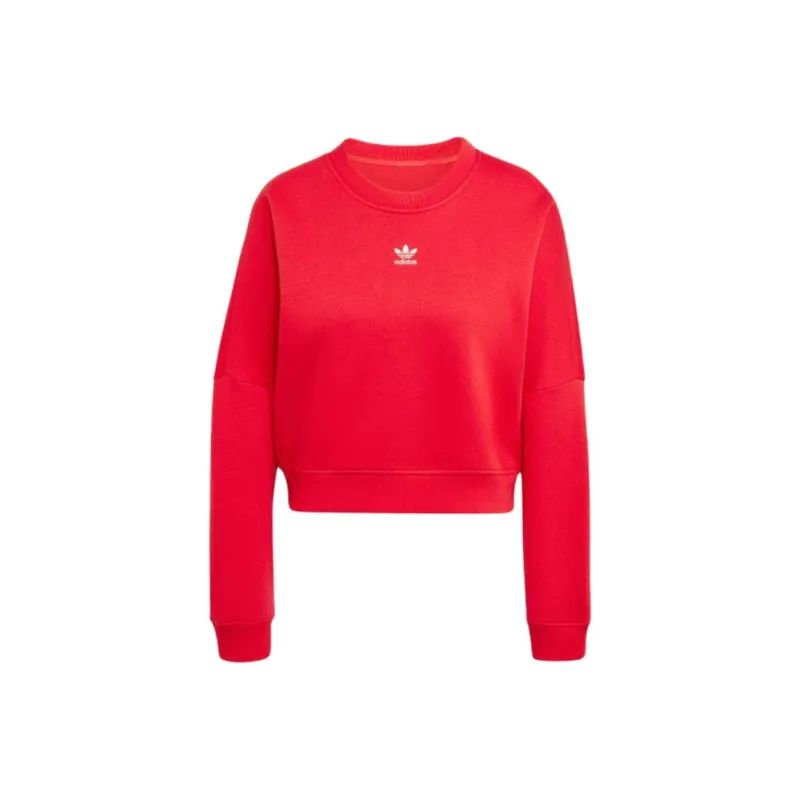 Adidas Originals ESSENTIALS Sweatshirt Women's Scarlet-0