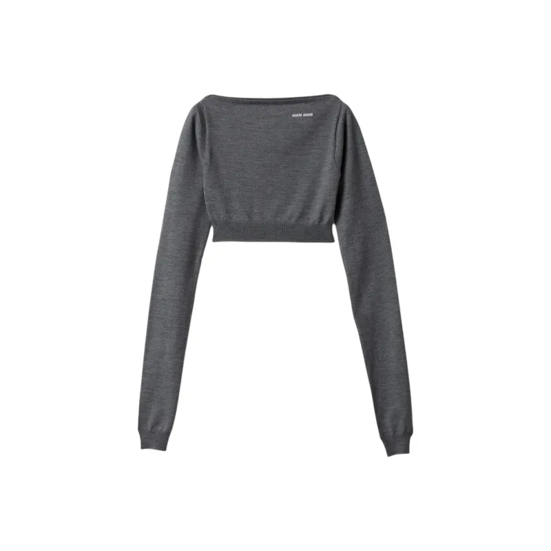 MIU MIU Boat neck Top-0