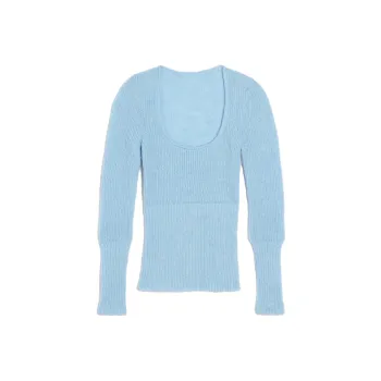Jacquemus La Maille Dao Le ChouChou Sweater Women's Light Blue/Light Blue