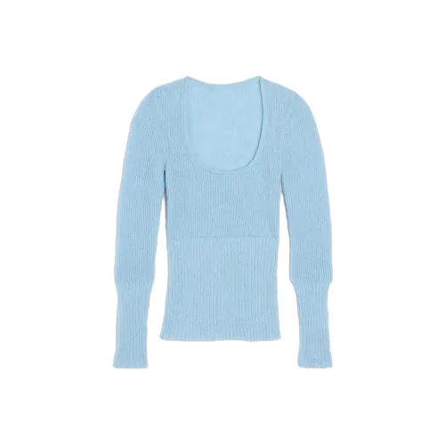 Jacquemus La Maille Dao Le ChouChou Sweater Women's Light Blue/Light Blue