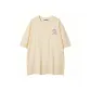Apricot-Short-Sleeved-Lucky Smiley Face (Small Logo)