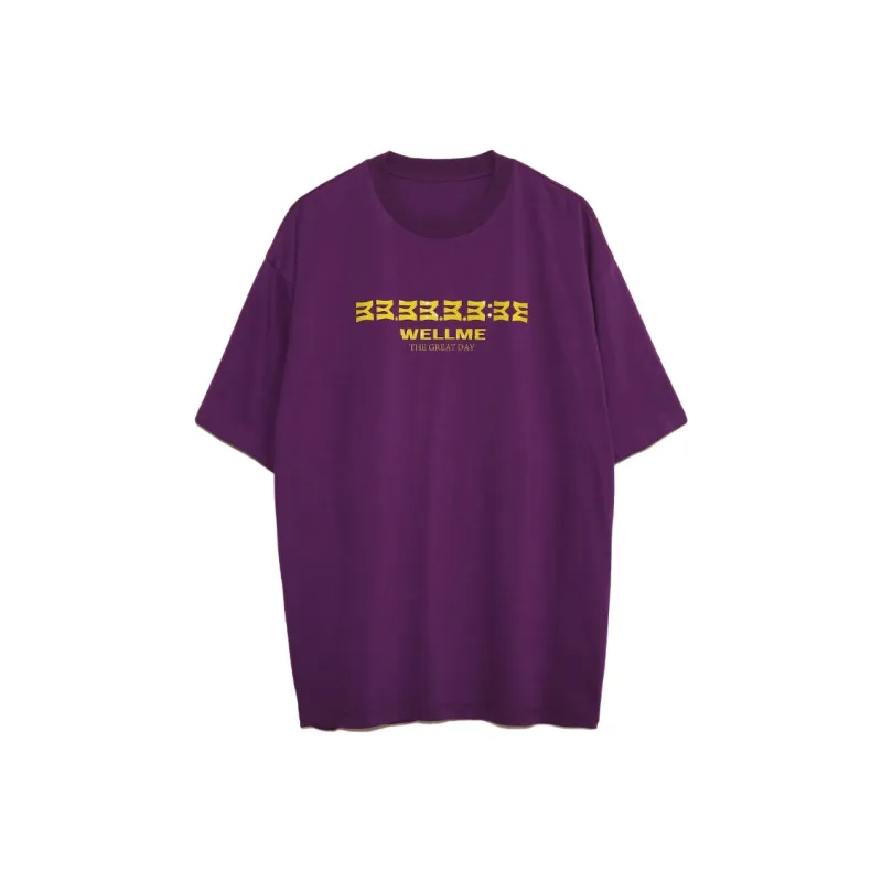 WELLME T Shirts Unisex Purple-0