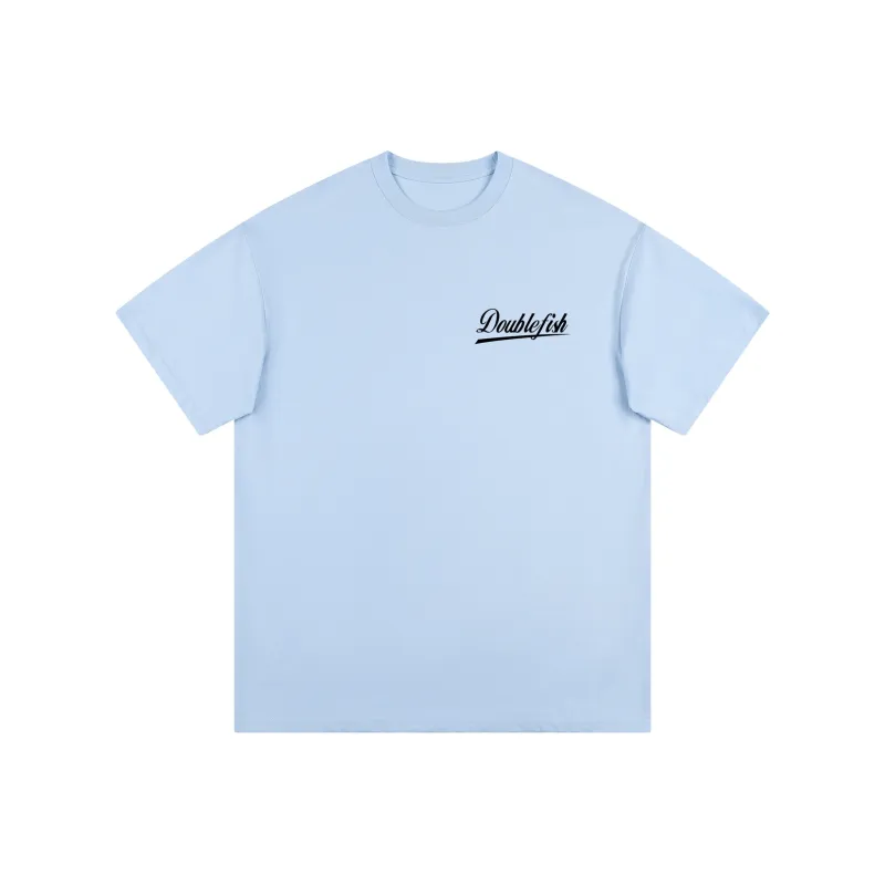 DOUBLEFISH Short Sleeved T Shirts Unisex-9