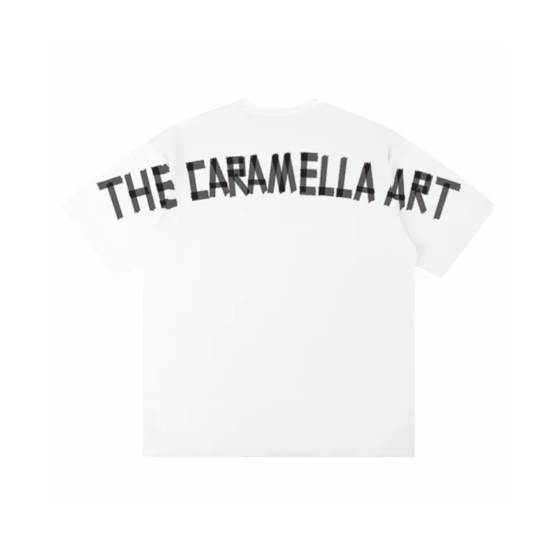 Caramella Drop Shoulder Sleeve T Shirt Unisex-0