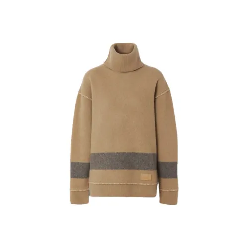 Burberry Cashmere Sweaters Women's Camel