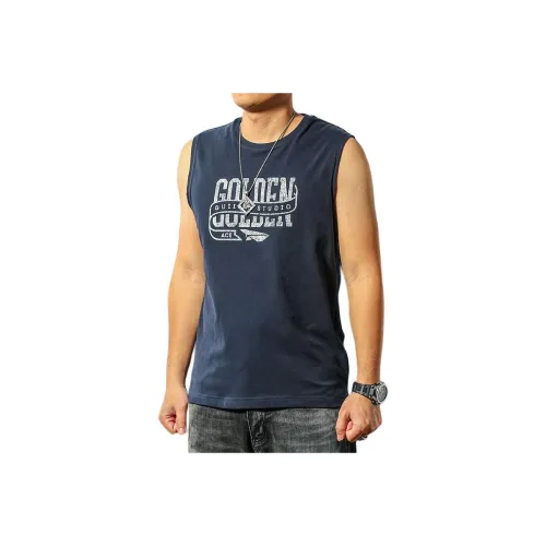 Seasonal Words Tank Top Men's Royal Blue