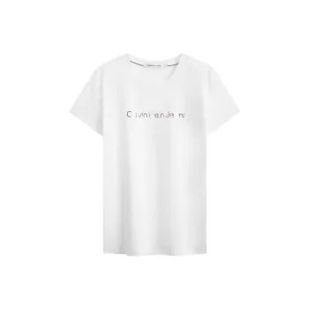 CALVIN KLEIN T Shirt Women's Moon White
