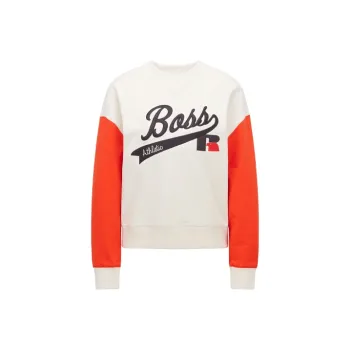 HUGO BOSS x Russell Athletic Sweatshirt Women's White