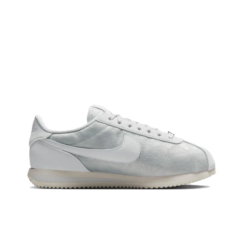 Nike Cortez Anti Slip Wear Resistant Low Top Running Shoes Women's Gray-1