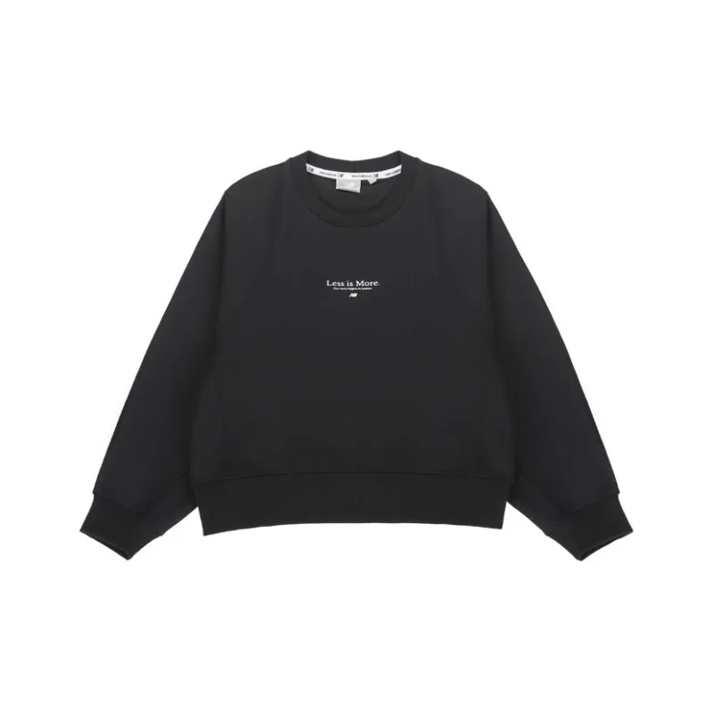 New Balance Sweatshirt Women's Black-0