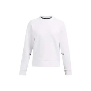 Under Armour Unstoppable Fleece Crew Sweatshirt Women's White