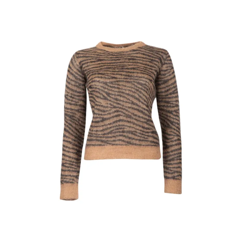 MaxMara Studio All Over Patterned Crewneck Jumper-0