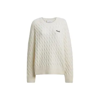 COACH FW24 Sweater Women's Ivory White