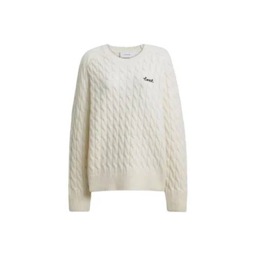 COACH FW24 Sweater Women's Ivory White