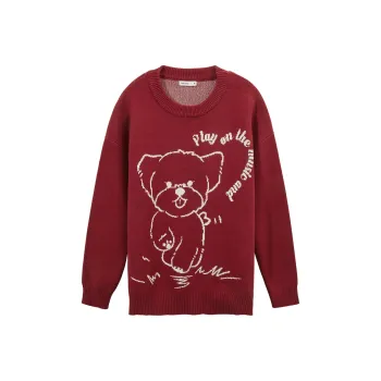 Hotwind Sweaters Women's 05 Red