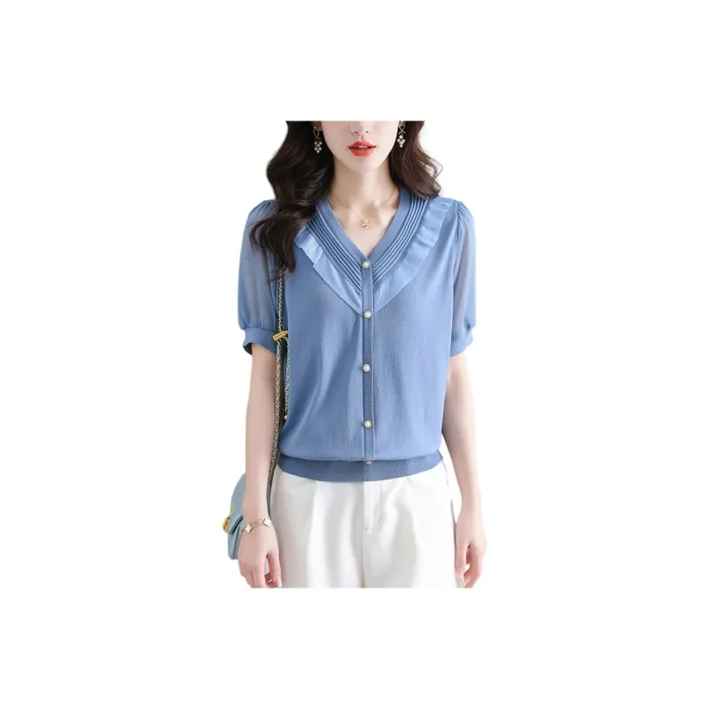 Korean Style Regular T Shirt Women's-0
