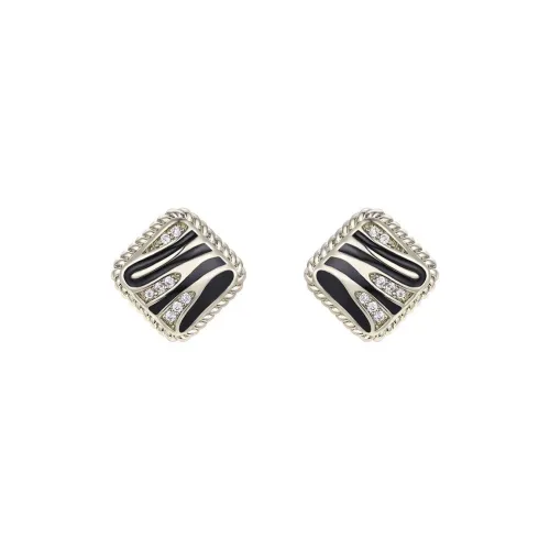 BLINK DAY Enamel Stud Earrings Women's