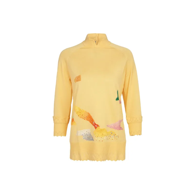 SHIATZY CHEN SS24 Knitwear Women's Yellow-0