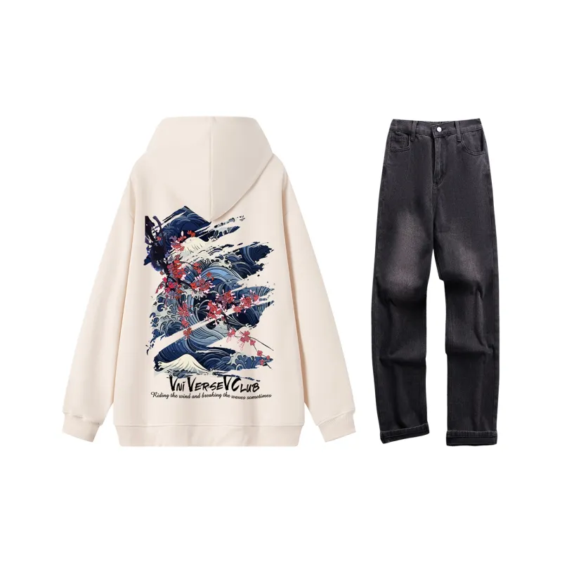 VniVerseVClub Sweatshirt Set Unisex-20