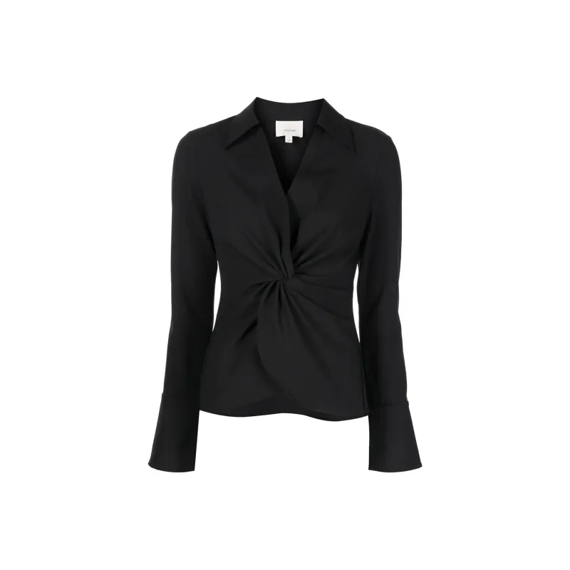 Cinq A Sept Mckenna Knot detail Shirt-1