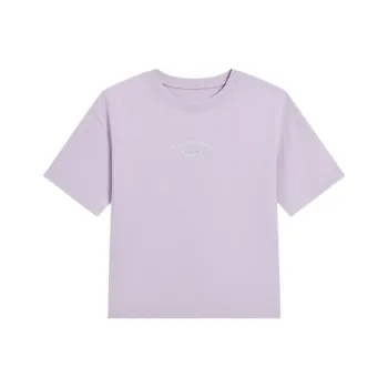 PEAK T Shirt Women's Light Snow Purple
