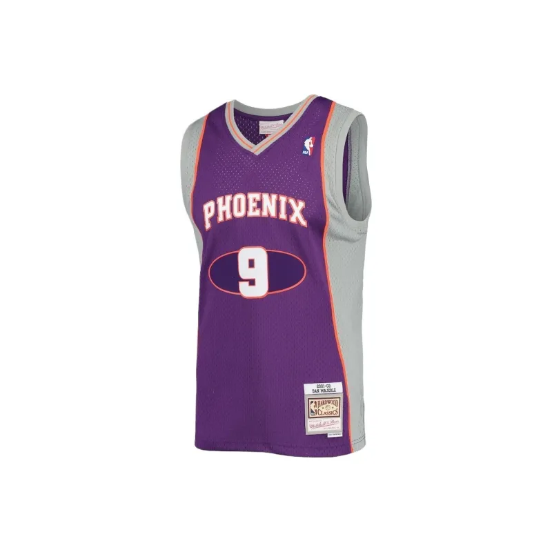 NBA Phoenix Suns Mitchell & Ness Dan Majerle Basketball Jerseys Men's Purple-0