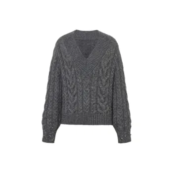 MOCO x RECTO Sweater Women's Dark Heather Gray