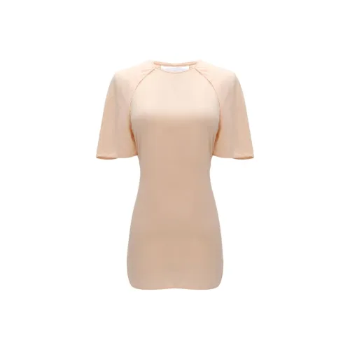 Alexander Wang Raglan Sleeve T-Shirt Women's Light Yellow