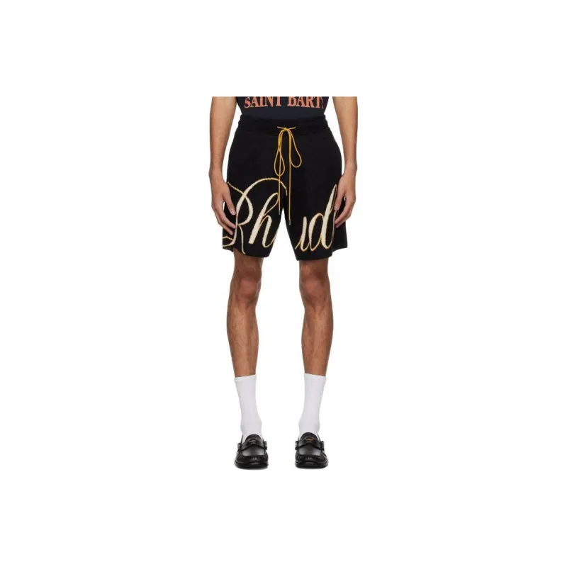 RHUDE Script Knit Short-0