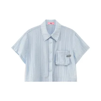 CHUU Shirts Women's Baby Blue