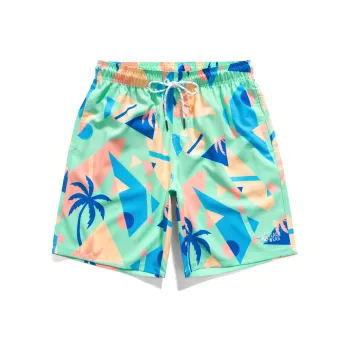 GAILANG Casual Shorts Men's Cyan