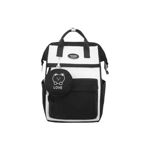 OUZIHUANG Nylon Backpack Women's Multicolor