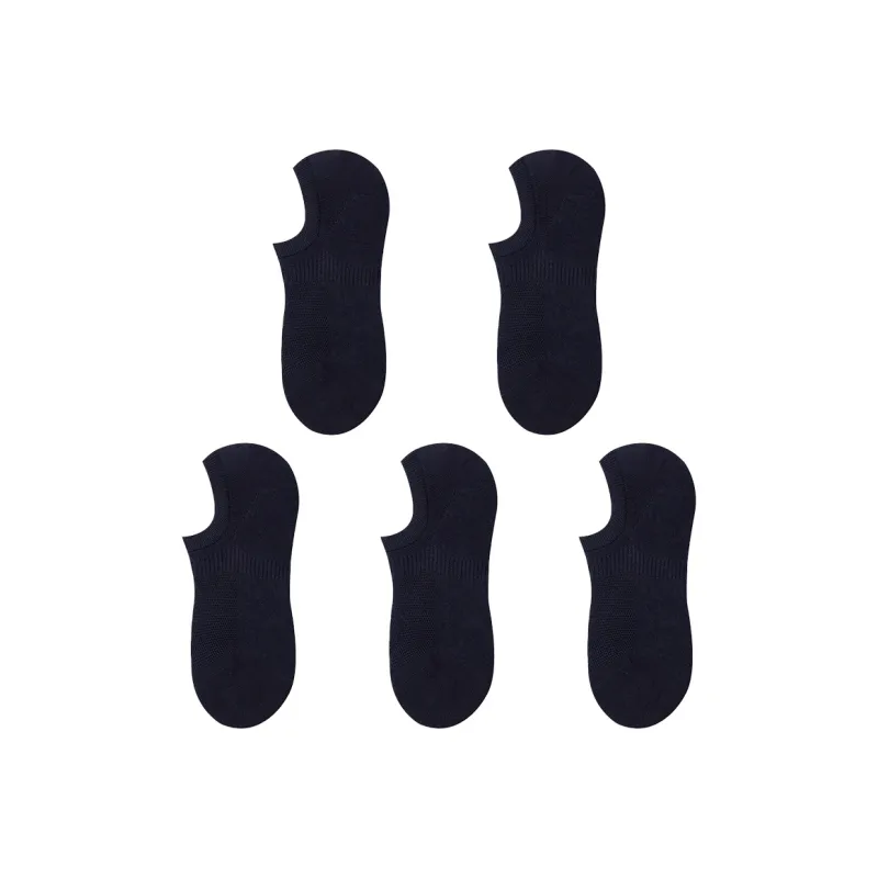H YXIANG No Show Socks Men's 5 Pack-2