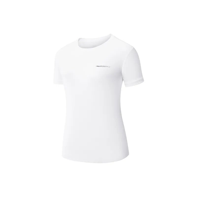 Erke T Shirt Women's True White-0
