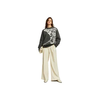 ELLE Sweaters Women's Gray