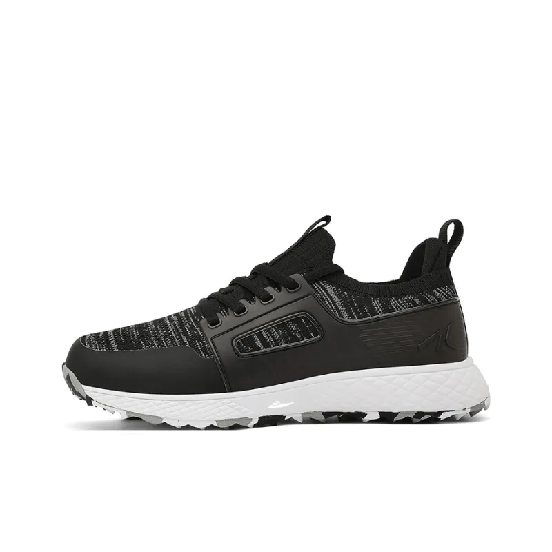 Kuding Golf Shoes Women's Low Top Pink/Black/Gray-4