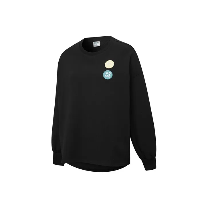 PUMA Golf Lightweight Sweatshirts Women's Black-0