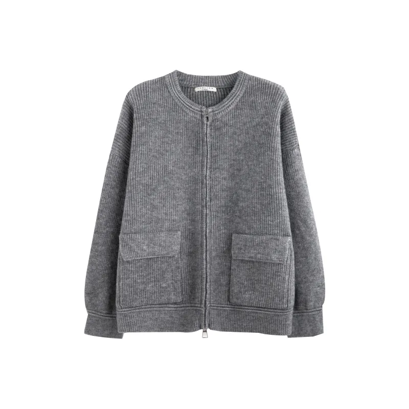 Tonlion Sweater Women's Medium Heather Gray-0