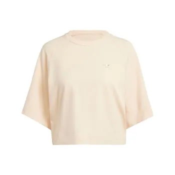 Adidas Originals T Shirts Women's Light Yellow
