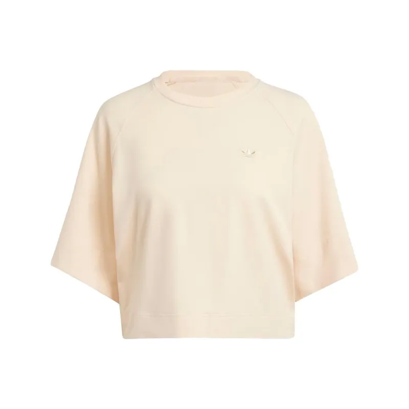 Adidas Originals T Shirts Women's Light Yellow-0