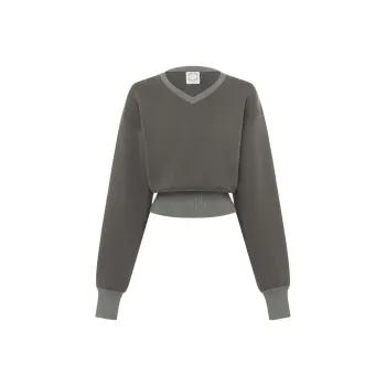 WITH JEAN SS25 Evie Sweater Women's Gray