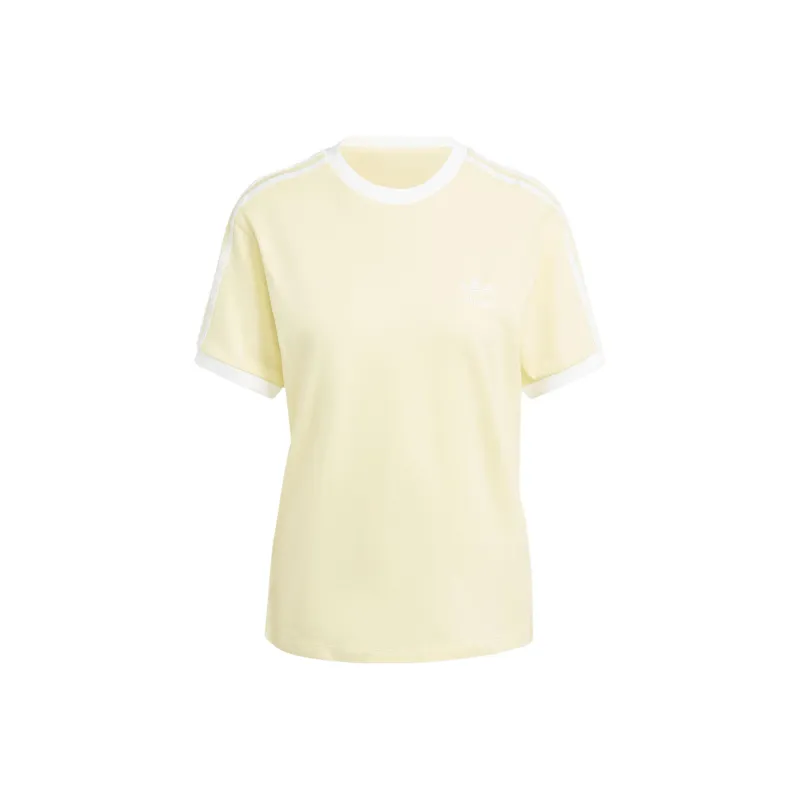 Adidas Originals 70s Drop Shoulder Sleeve T Shirt Women's Yellow-0