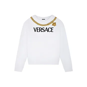 VERSACE Sweatshirts Women's White